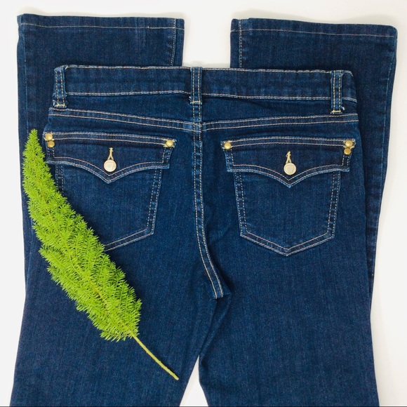 Cache Pretty Studded BootCut Jeans Size (4) - Picture 4 of 9